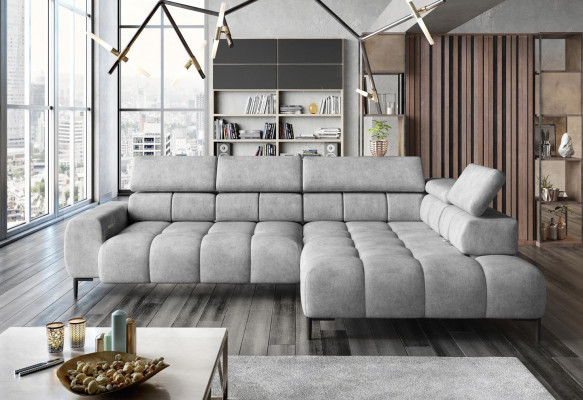 Corner sofa L-shape sofa living area upholstery multifunctional design modern textile