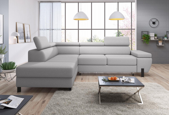 Living landscape corner upholstery bed function design modern corner sofa L-shape sofa new