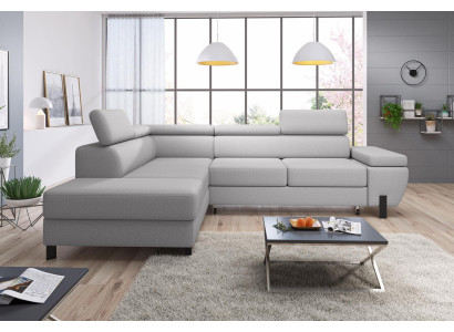 Living landscape corner upholstery bed function design modern corner sofa L-shape sofa new