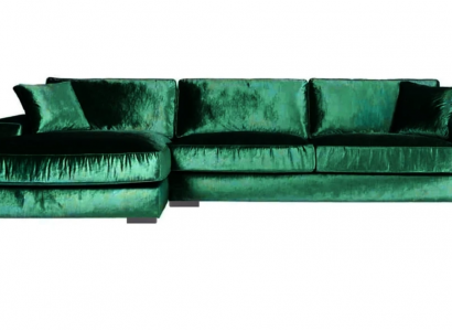 Sectional sofa, sofas, Italian furniture, fabric, living room couches, upholstered sofa, green, new