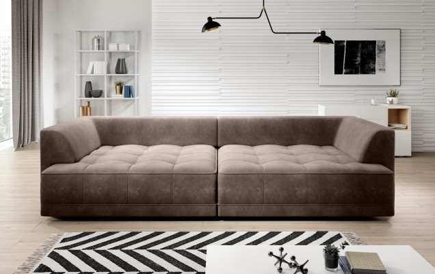 Sofa bed 4-seater sofa room furniture big XXL couch upholstery design sofa couches