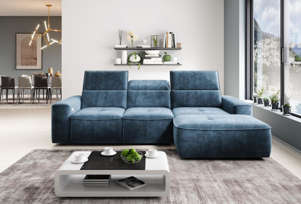 Multifunctional Corner Sofa Grey L Shape Sofa Couch Design Couch Upholstery Textile Modern