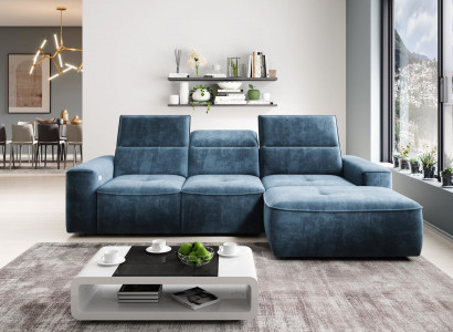 Multifunctional Corner Sofa Grey L Shape Sofa Couch Design Couch Upholstery Textile Modern