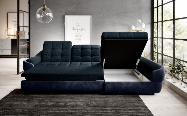 Corner sofa, couch, upholstery, living landscape, leather corner sofas, set, L-shape, new