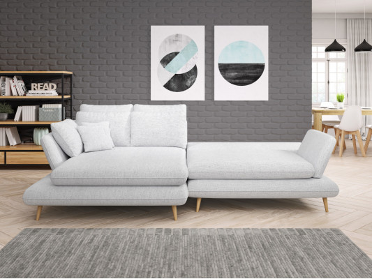 Bed function sleeper sofa corner sofa couch living landscape L-shape sofa design sofas