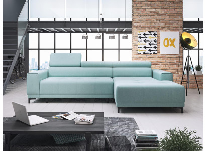 Designer fabric L-shaped couch living landscape corner sofa modern design sofa fabric
