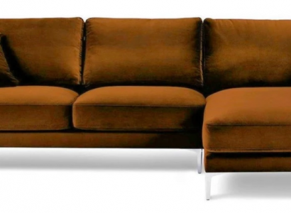 Fabric living room design couches upholstery sofa orange sectional sofa Italian sofas