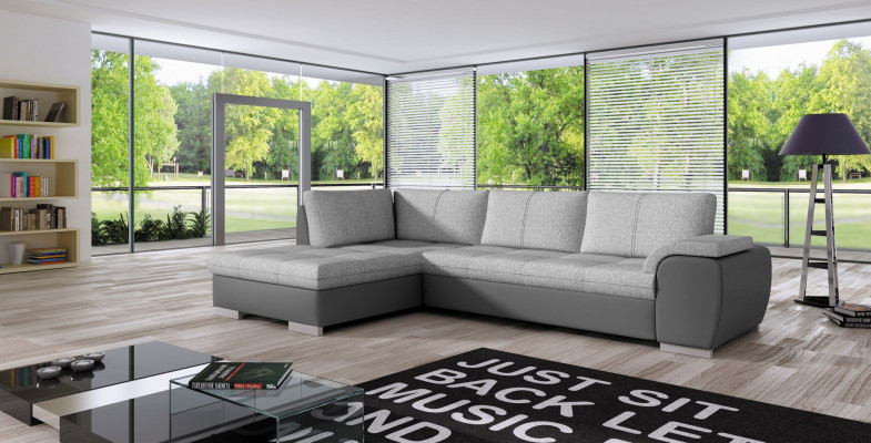 Sofa sleeper sofa designer sofa with bed function + bed box corner sofa couch NEW
