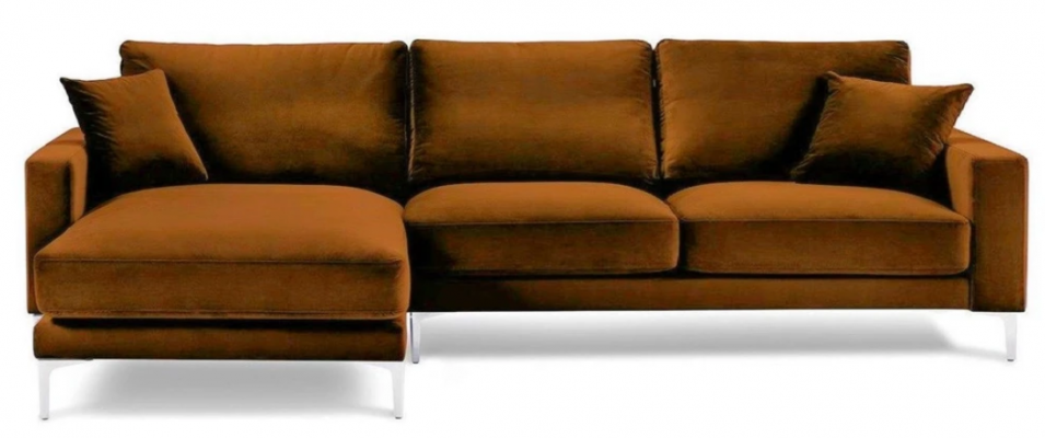 Orange sectional sofa fabric living room design couches upholstered sofa sofas orange velvet
