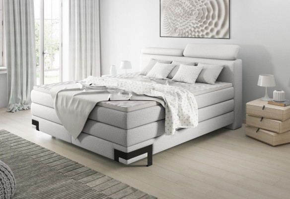 Boxspring design bed beds marriage mattress sleep room luxury hotel double new