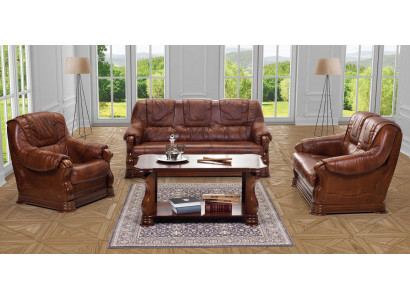 Sofa sleeper sofa designer 3-seater sofa with bed function set couch leather sofa