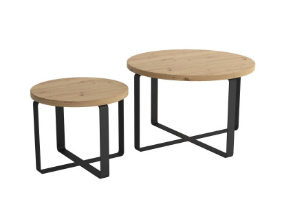 Coffee table set tables living room design stainless steel 2-piece. Side table table 2x