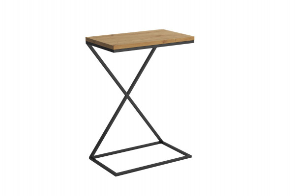 Side table solid wood living room table stainless steel console table