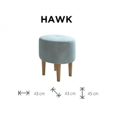 Seat pouf living room designer stool upholstered bench footstool ottoman stool