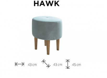 Seat pouf living room designer stool upholstered bench footstool ottoman stool