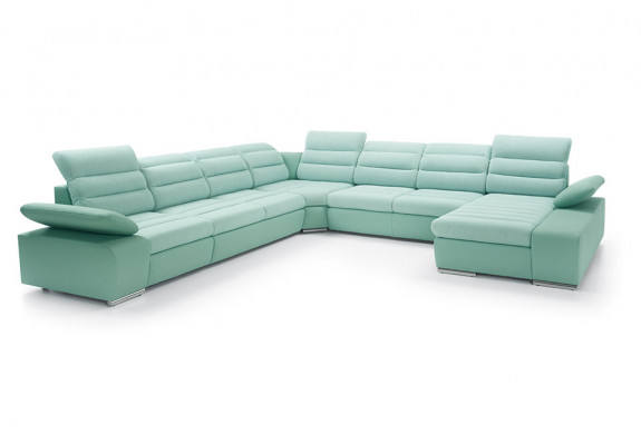 Corner sofa U-shape corner couch with sleeping function living landscape sofa couch sofas couches