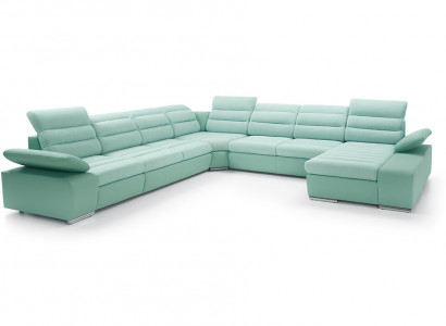 Corner sofa U-shape corner couch with sleeping function living landscape sofa couch sofas couches