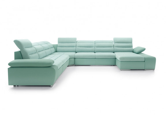 Corner sofa U-shape corner couch with sleeping function living landscape sofa couch sofas couches