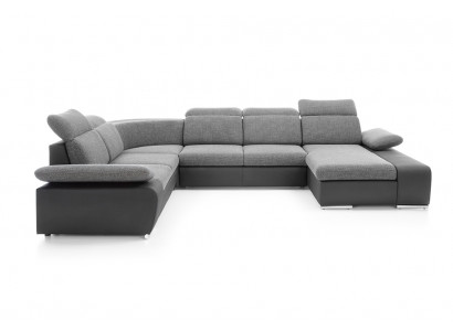 Corner sofa U-shape corner couch sofa couches upholstery sleep function couch