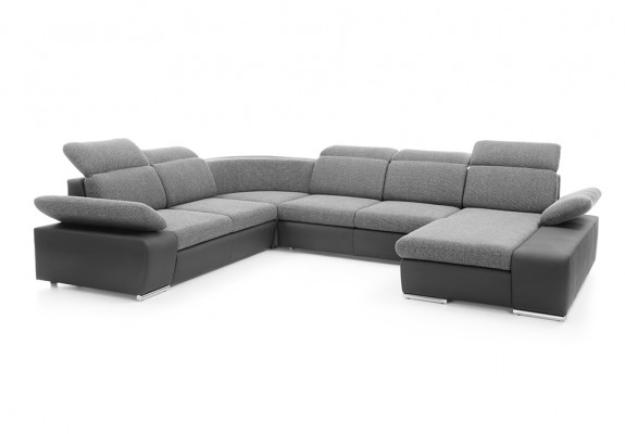 Corner sofa U-shape corner couch sofa couches upholstery sleep function couch