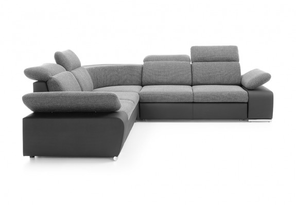 Design corner sofa couch leather multifunction sofas living landscape textile