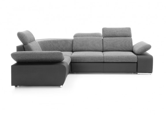 Design corner sofa couch leather upholstery multifunction sofas living landscape
