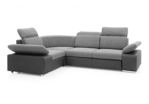 Design corner sofa couch leather upholstery multifunction sofas living landscape