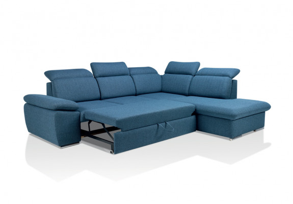 Corner sofa L-shape sleeper ensemble corner sofa corner couch bed box living landscape