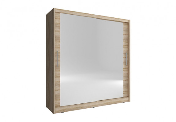 Bedroom mirror sliding doors wardrobe 200cm clothes wardrobes sliding doors