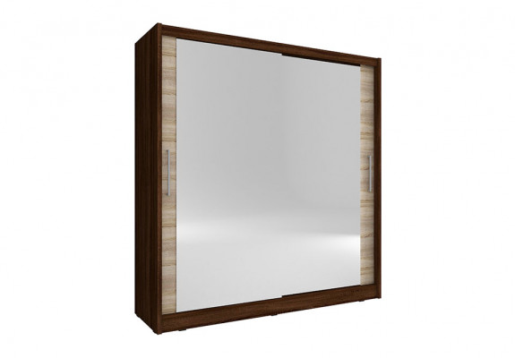 Bedroom mirror sliding doors wardrobe 200cm clothes wardrobes sliding doors