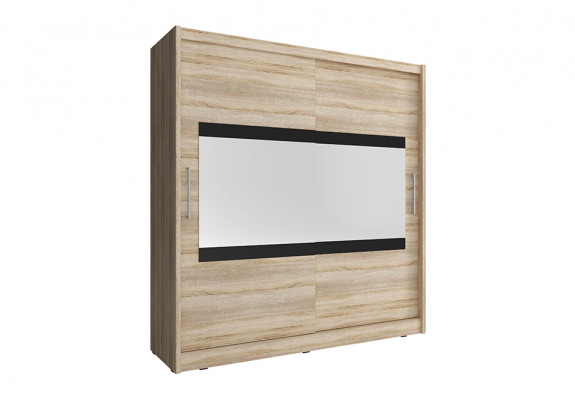 Wardrobe MAJA IV 200 Wardrobe Bedroom Closet Cabinet