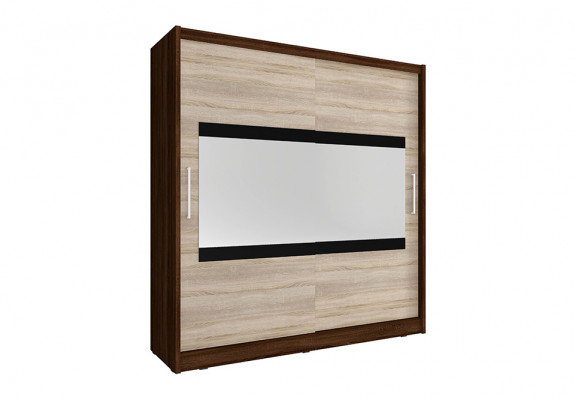 Wardrobe MAJA IV 200 Wardrobe Bedroom Closet Cabinet