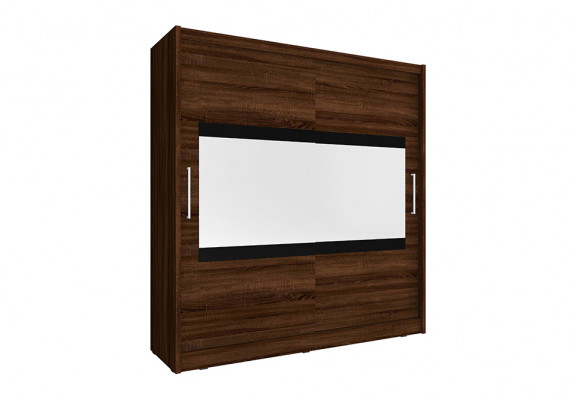 Wardrobe MAJA IV 200 Wardrobe Bedroom Closet Cabinet