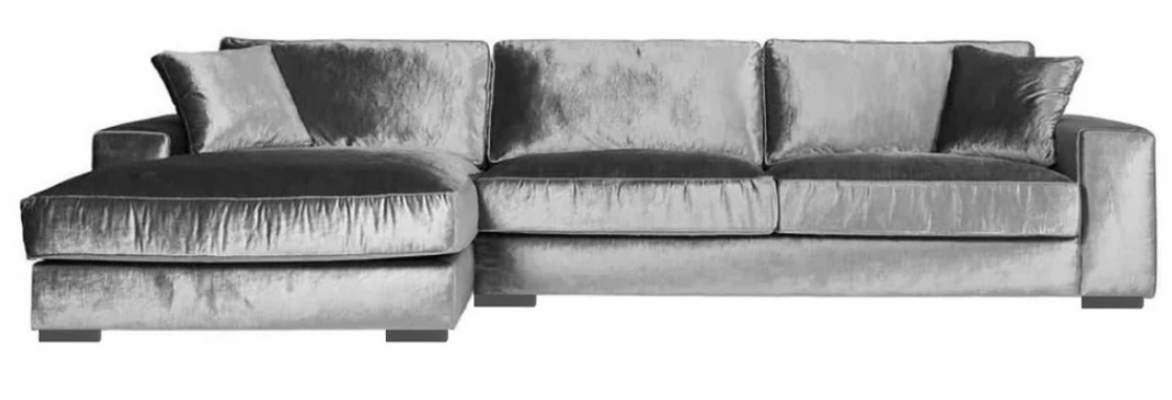 Italian style furniture corner sofa fabric living room design couches upholstered sofas