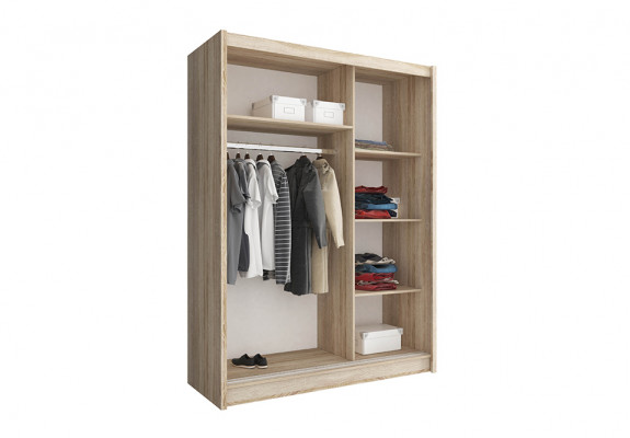 Multipurpose Shelves 150cm Wardrobe Shelf Storage Closet Wardrobe New