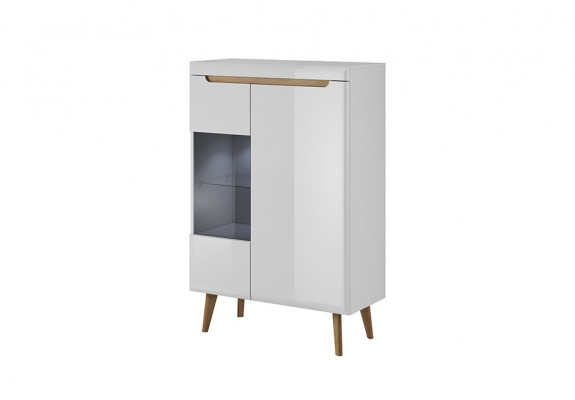 Modern wood sideboard chest of drawers living room cabinet XXL