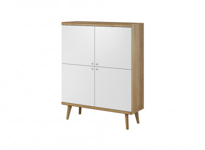 Modern wooden sideboard 107cm XXL lowboards living room cabinet