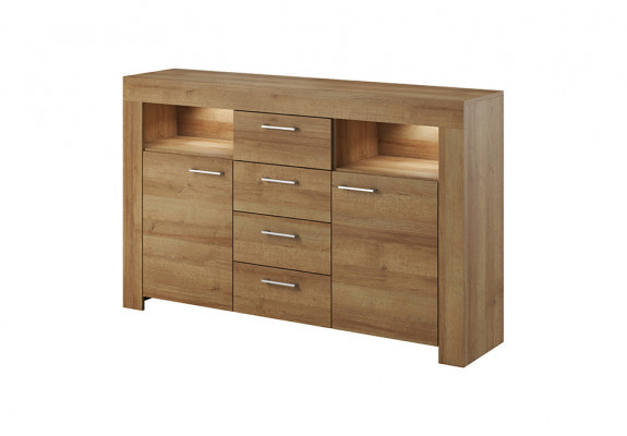 Modern wooden dresser sideboard sideboards living room cabinet 155cm