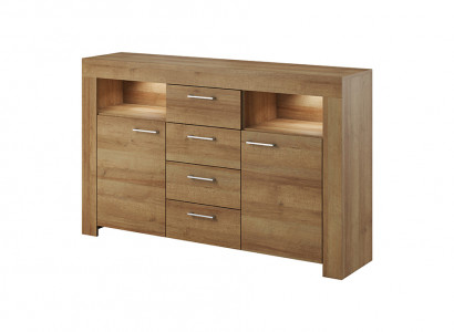 Modern wooden dresser sideboard sideboards living room cabinet 155cm