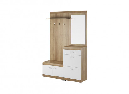 Wardrobe Wardrobe Set Hallway Foyer Set Storage Cabinet Door New