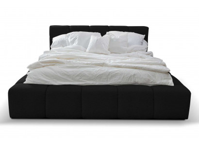 Classic upholstered design bed luxury double hotel beds sleep room textile new