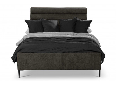 Textile bed gray design luxury double bedroom beds double bed.