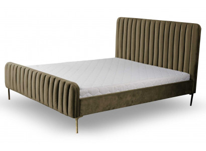 Modern bed upholstery design luxury double bed hotel design beds furniture wooden bed