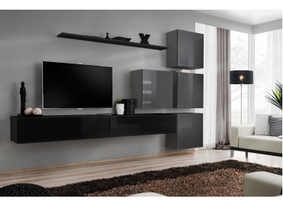 Living room design complete wall unit wall cabinet luxury set cabinet