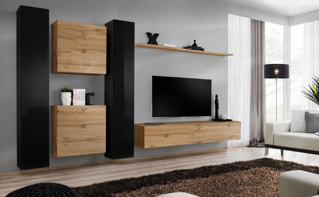 Designer living room furniture 4x wall cabinet luxury furnishings hanging cabinet