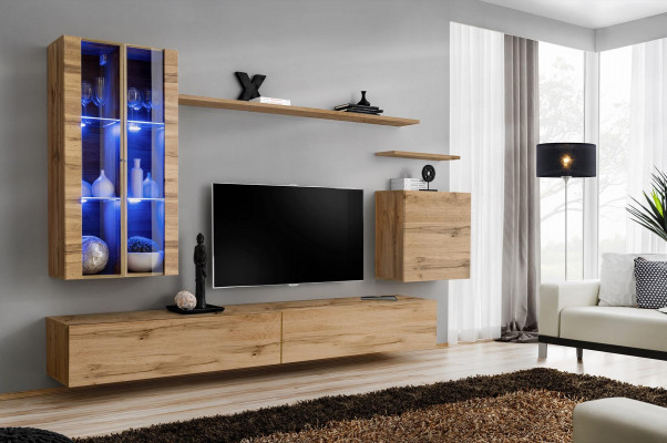 Designer furniture set, modern wall cabinet, TV stand, wooden furniture, new sideboard