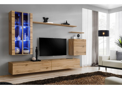 Designer furniture set, modern wall cabinet, TV stand, wooden furniture, new sideboard