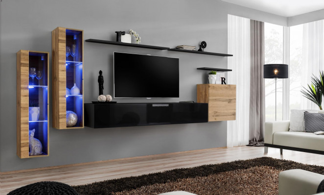 Luxury Furniture Wall Unit Sideboard Designer Wall Cabinet TV Stand