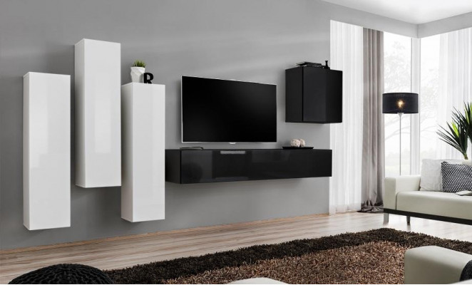 Living room wall cabinet luxury set TV stand modern furniture wood designer