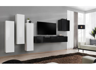 Living room wall cabinet luxury set TV stand modern furniture wood designer